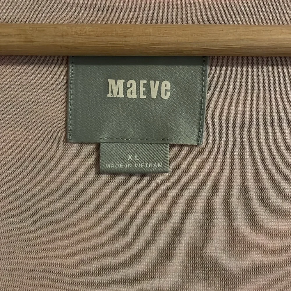 Maeve Anthropologie Erina‎ Swing Dress Women’s Size XL Bell Sleeve Mini Pink - Picture 7 of 9